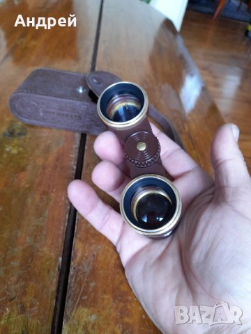 Стар театрален бинокъл,бинокълче #2, снимка 4 - Други ценни предмети - 40217621