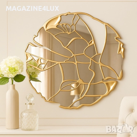 Дизайнерско луксозно огледало, снимка 2 - Огледала - 51756452