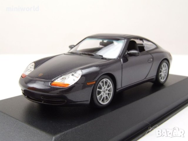 Porsche 911-996 1998 - мащаб 1:43 на Maxichamps моделът е нов в PVC дисплей-кейс, снимка 2 - Колекции - 43034982