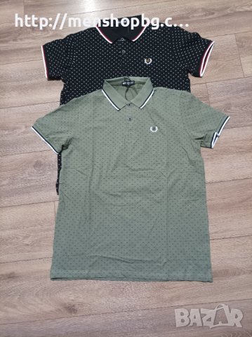 Мъжка блуза код 101 - зелена