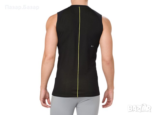 Asics D1 BASELAYER Оригинален Еластичен Тренировъчен Потник Тениска (S-XS), снимка 7 - Тениски - 42995308