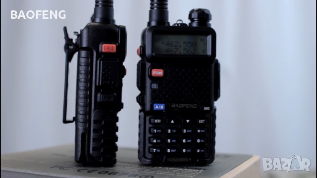 █▬█ █ ▀█▀ Нови Двубандова радиостанция UV-5R baofeng 5R  8w от вносител, снимка 13 - Екипировка - 38469288