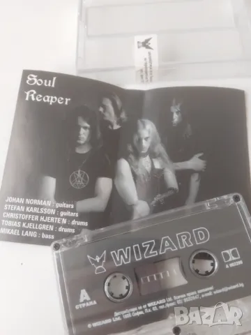 Soulreaper ‎– Written In Blood - оригинална death аудио касета Wizard, снимка 2 - Аудио касети - 48944003