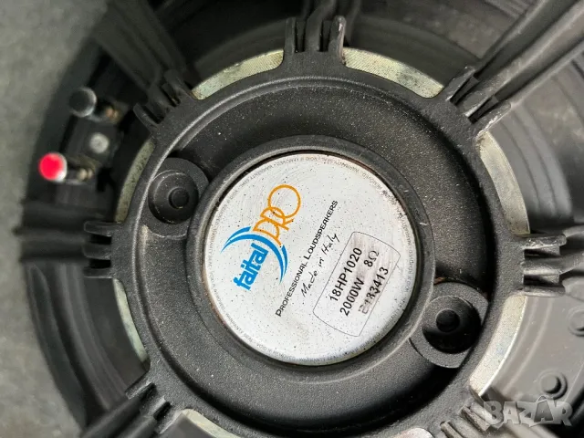 Faital PRO 18HP1020 2000W Neodym, снимка 4 - Тонколони - 48231446