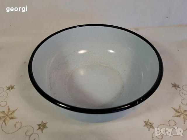 голяма емайлирана купа 26/2, снимка 3 - Форми - 50679090