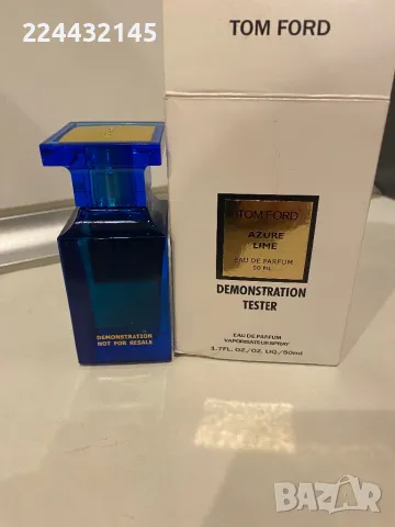 Tom Ford  Azure Lime 50ml EDP Tester , снимка 2 - Унисекс парфюми - 48059174