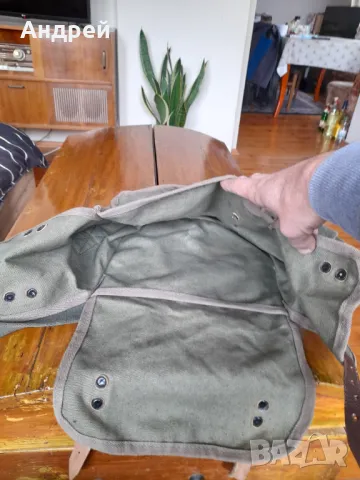 Стара брезентова чанта #18, снимка 6 - Други ценни предмети - 48272450