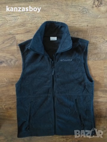 Columbia Men's Cathedral Peak Front-Zip Fleece Vest - поларен мъжки елек, снимка 3 - Други - 39152318