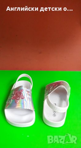 Английски детски сандали-чехли, снимка 6 - Детски сандали и чехли - 28854568