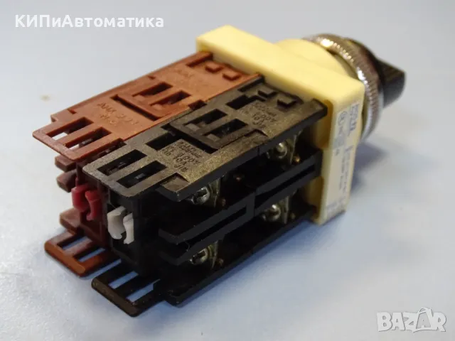 селекторен бутон FUJI Electric AH25-P3 selector switch, снимка 7 - Резервни части за машини - 49192244