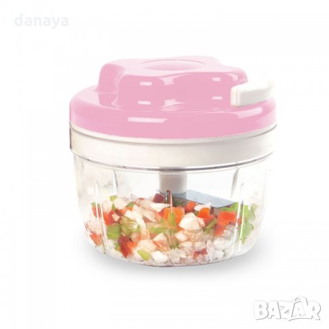 2154 Ръчен чопър за зеленчуци и плодове ръчен блендер, снимка 4 - Прибори за хранене, готвене и сервиране - 33010963