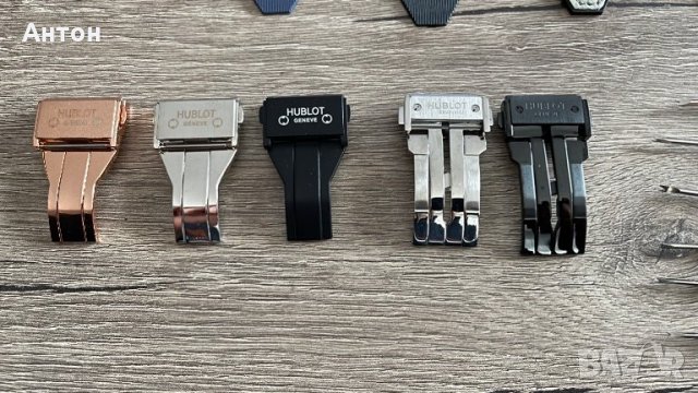 Продавам нови HUBLOT каишки от висококачествен каучук' и закопчаване (пеперуда)  Каишка силиконова , снимка 6 - Мъжки - 34807109