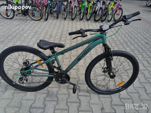 BYOX Велосипед 26" CODE зелен, снимка 3 - Велосипеди - 53561642