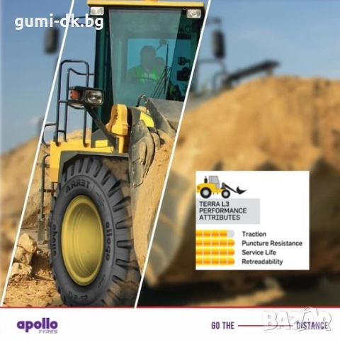 Гуми фадрома 20.5-25 Apollo, снимка 2 - Гуми и джанти - 52958424
