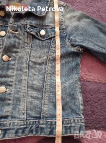 Дънково яке за госпожица, снимка 6 - Детски якета и елеци - 28796802