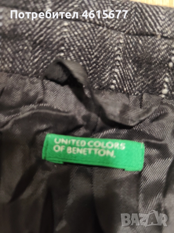 сако на Benetton , снимка 4 - Сака - 52043406
