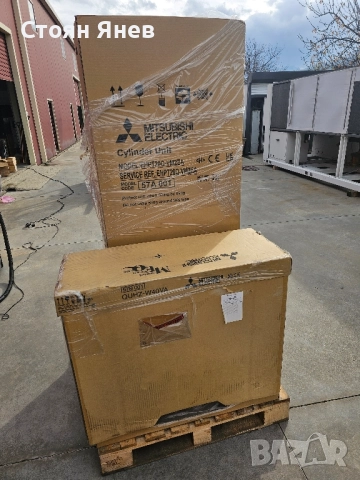 Високотемпературна термопомпа Mitsubishi QUNZ-W40VA - R744/CO2 с буфер, снимка 15 - Други машини и части - 52488112