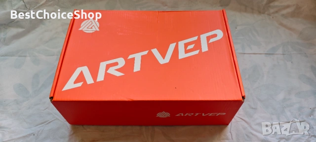 Мъжки велосипедни обувки, съвместими с SPD и Delta педали, дишащи, неплъзгащи - Сини EU 44