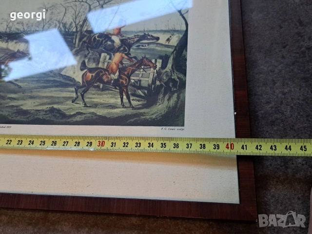 картина на ловна сцена 32/4, снимка 12 - Картини - 53159699