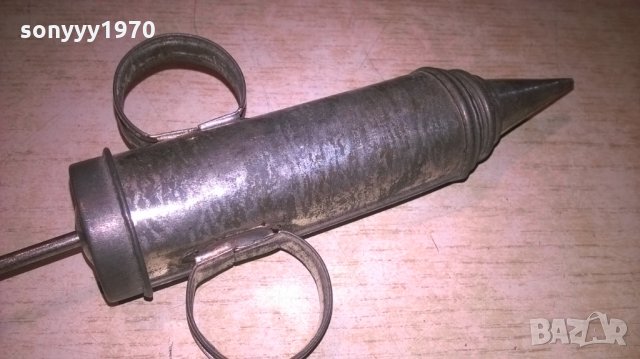метална спринцовка-внос франция-19х9х3,5см, снимка 7 - Други инструменти - 26803021