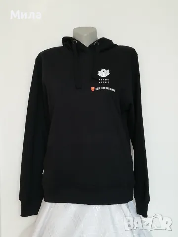 Нов ватиран суичър с качулка, размер L/40