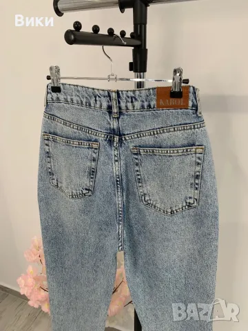 Дънки MOM с висока талия, снимка 10 - Дънки - 49386327