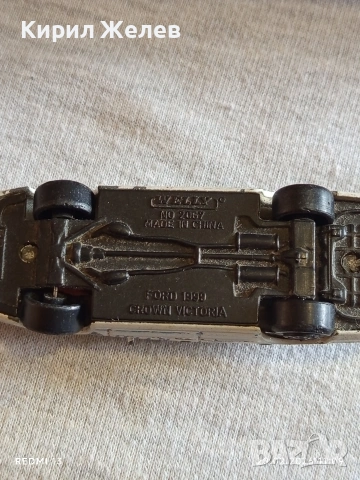 Метална количка POLICE FORD винтидж за КОЛЕКЦИЯ ДЕКОРАЦИЯ 36770, снимка 7 - Колекции - 53558513