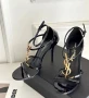 сандали на ток ysl saint laurent, снимка 6