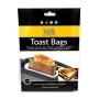 Торбички за тостер филийки 2бр. NoStik, 16x16.5см., до 260°, кафяв, в плик, снимка 3
