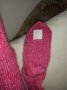 Ръчно плетени дамски чорапи с картинка офца, снимка 2