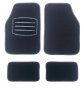 универсални текстилни стелки за автомобил 4 броя комплект , снимка 1 - Аксесоари и консумативи - 43292352