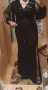 Дамска черна официална дълга рокля , снимка 6
