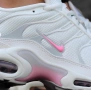 Nike Air Max TN White & Pink Дамски Маратонки Найк с Кутия 36-40 Номер , снимка 2