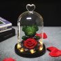 Меченце с вечна роза в стъкленица, снимка 4