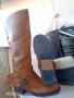 дамски ботуши VIA VAI® Leather Boots HELL Brown original,100% супер висококачествена естествена кожа, снимка 8