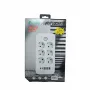 Разклонител 220V с 6 гнезда, 4 USB порта + 2xType C, Digital One SP00985, Бял, 1.5 м, 2500W, с ключ, снимка 2