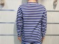 Нова детска класическа моряшка блуза с дълъг ръкав, снимка 3