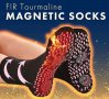 Турмалинови чорапи магнитни масажни самозагряващи къси 