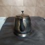 посребрена метална кана,чайник арт деко, снимка 2