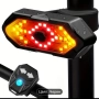 Ярък заден стоп с мигачи за колело велосипед, дистанционно управление плюс звуков сигнал , снимка 2