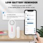 WiFi сензор за врата/прозорец с аларма, снимка 6
