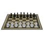 Игра 3 в 1 –270726 шах, дама и шашки с платно с размери 46.5х46.5 см, снимка 2
