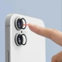 Стъклен протектор за задна камера за iPhone 16, снимка 1