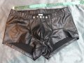M размер, черни кожени мъжки боксерки, снимка 10