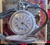 Старинен сребърен Османски джобен часовник , снимка 12