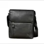 Премиум Луксозна, стилна мъжка бизнес чанта с презрамки /Черна естествена кожа!, снимка 6