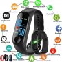 Фитнес смарт гривна Крачкомер, Кръвно, Bluetooth и др. , снимка 4