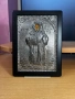 Сребърна икона – Св. Нектарий, снимка 1