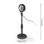 MAXXMEE LED лампа за залез - въртяща се на 180° и регулируема - черна, снимка 2