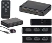auvisio HDMI превключвател: 5-посочен HDMI превключвател с дистанционно управление, HDMI 1.4, до 4K , снимка 7